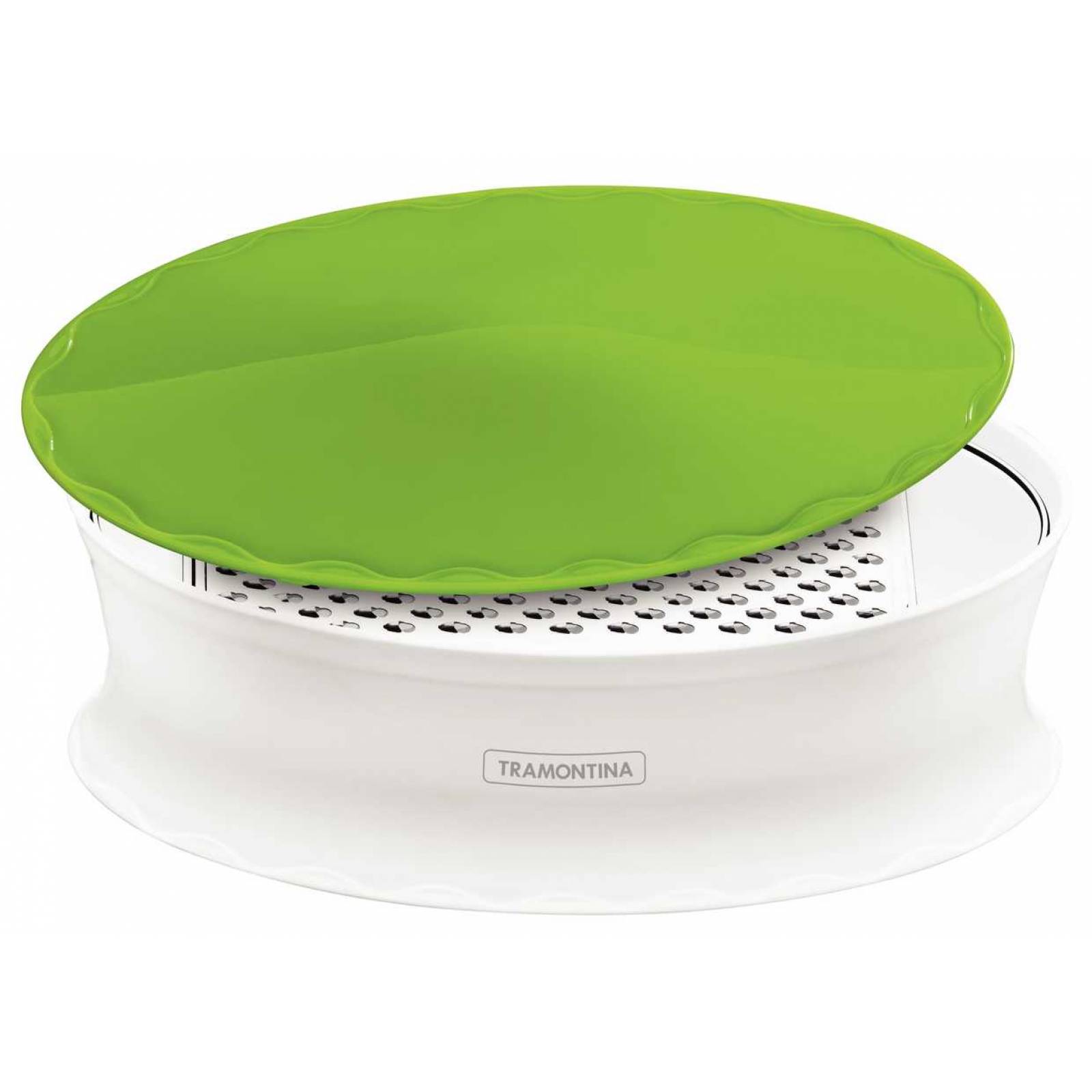 Rallador Con Almacen p/ Queso Fruta Verdura Agile 25536/020 Tramontina
