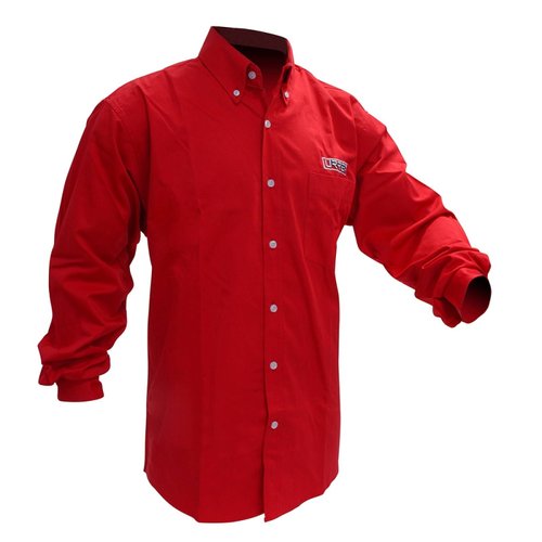 Camisa roja manga larga  talla XL CAML201X Urrea