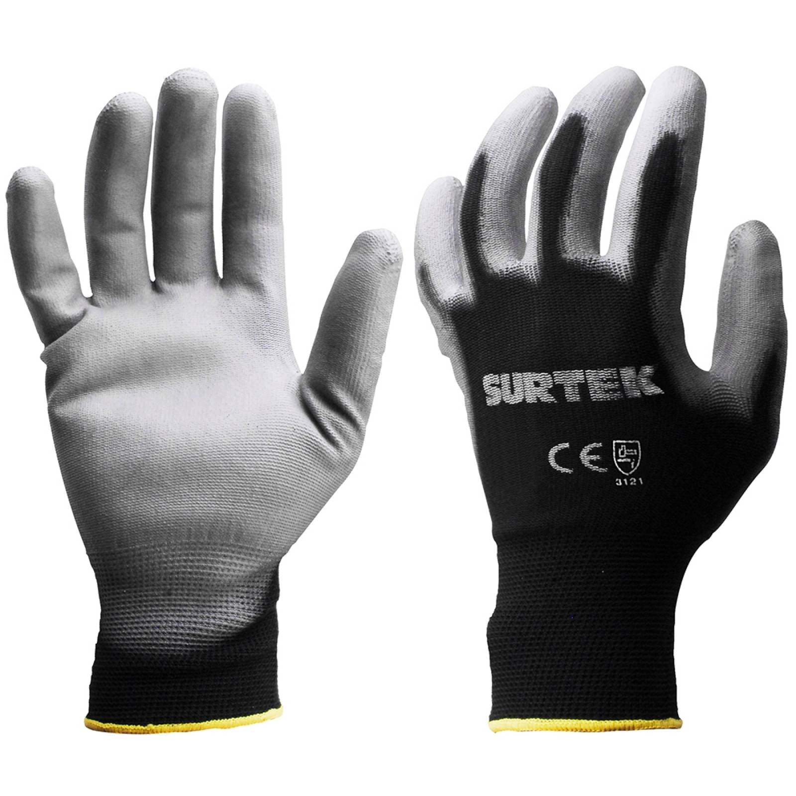 Guantes Nylon Recubrimiento Poliuretano Talla Chica Surtek 1 