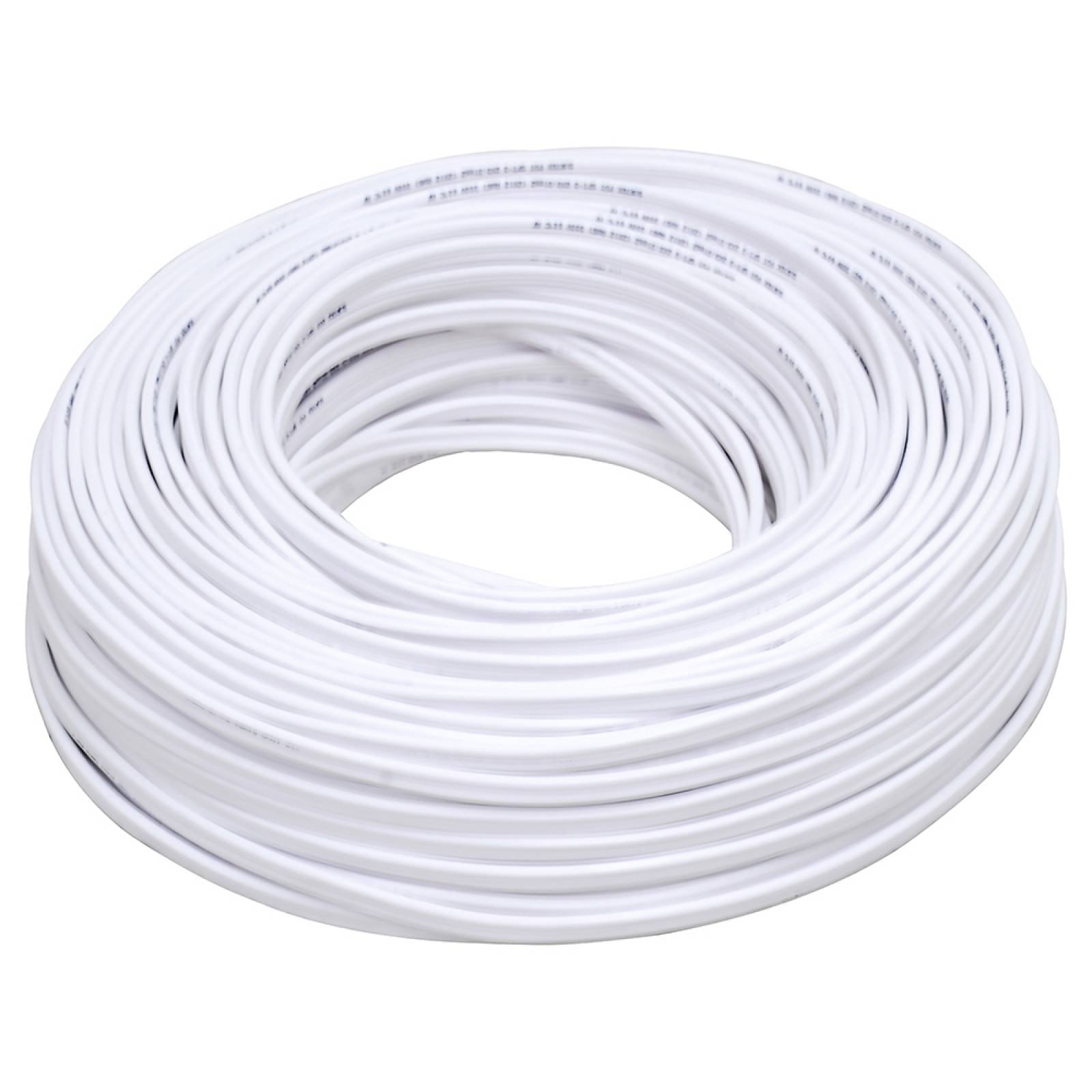 Cable Eléctrico Tipo Pot Cal. 2 X 12 100mt Blanco 136926 Sur 