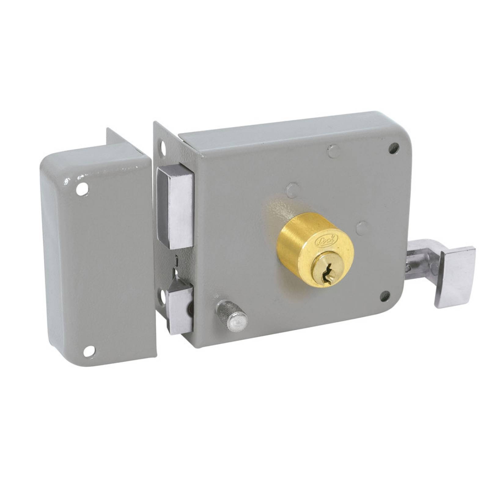 Cerradura sobreponer instala fácil estándar izquierda Lock L7715IPGS