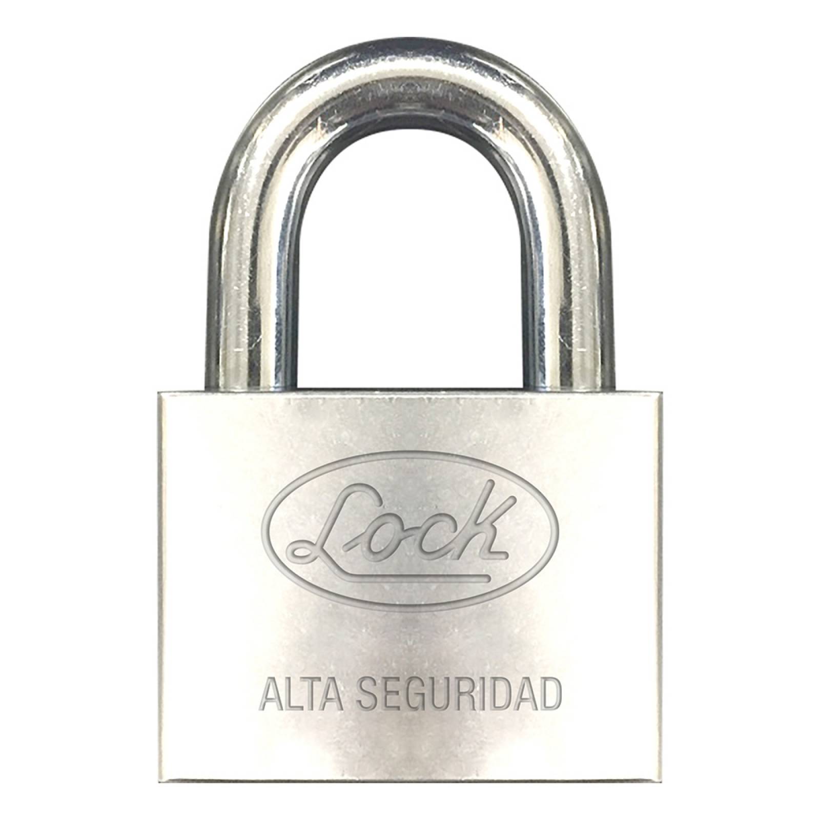 Candado No 9 Largo Gris Cuerpo De Hierro Forjado Lock 
