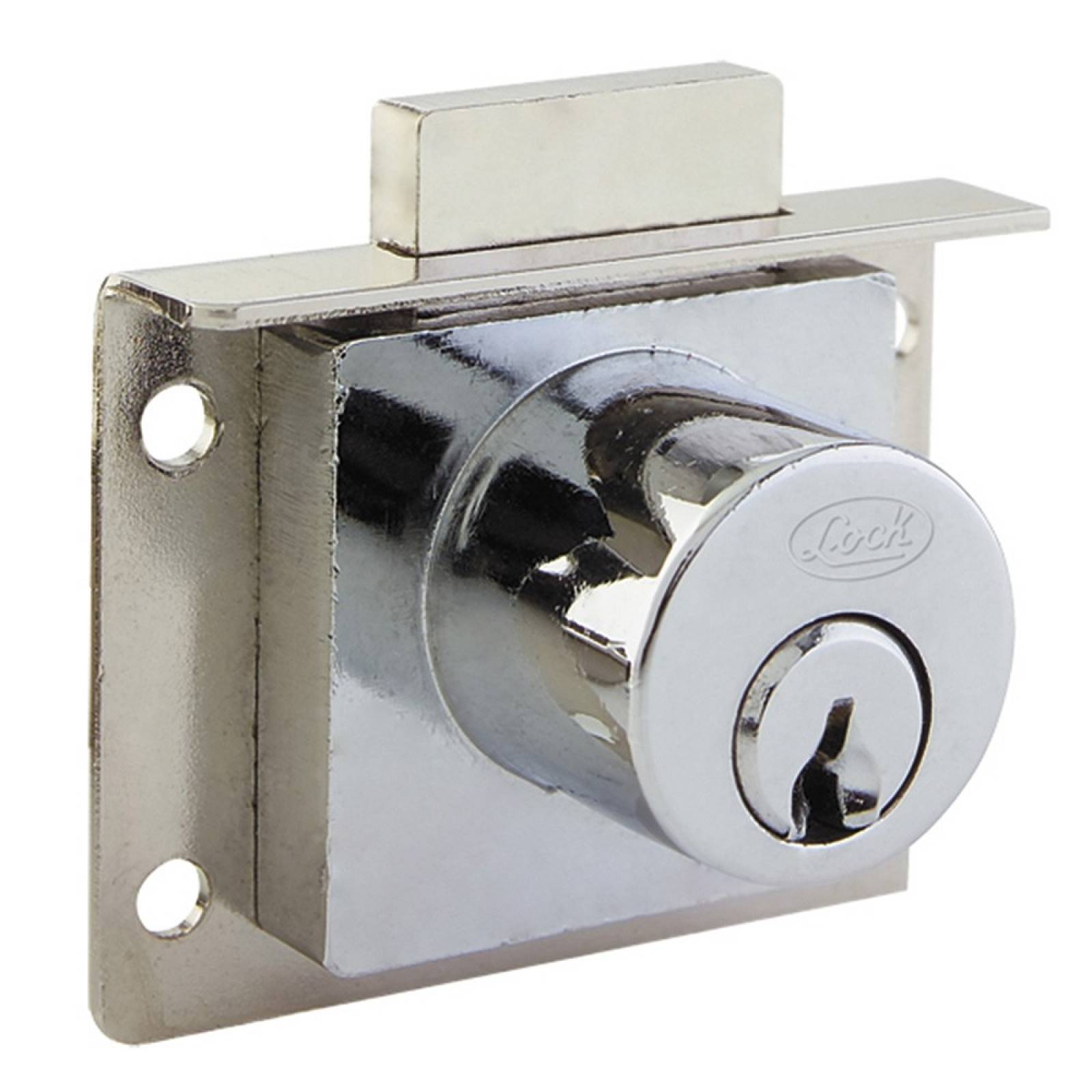 Cerradura para mueble L024 cromo brillante L024CBB Lock