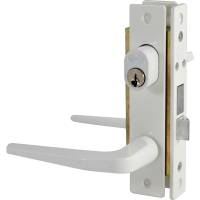 Cerradura Aluminio Basic Doble Color Blanco 17Cl Lock