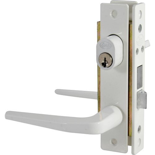 Cerradura Aluminio Basic Doble Color Blanco 17cl Lock 