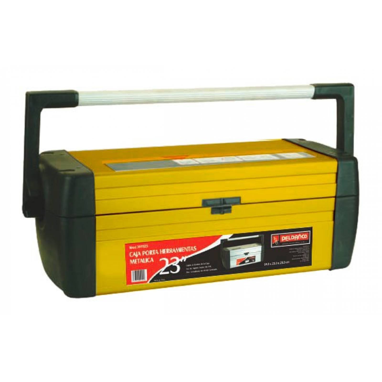 Caja Portaherramientas Metalica 23 301123 Peldaños 