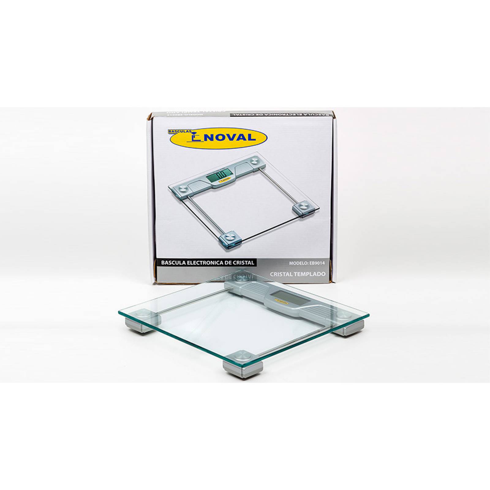 Bascula de Baño Digital Moderna Cristal 150 Kg 9013 Noval