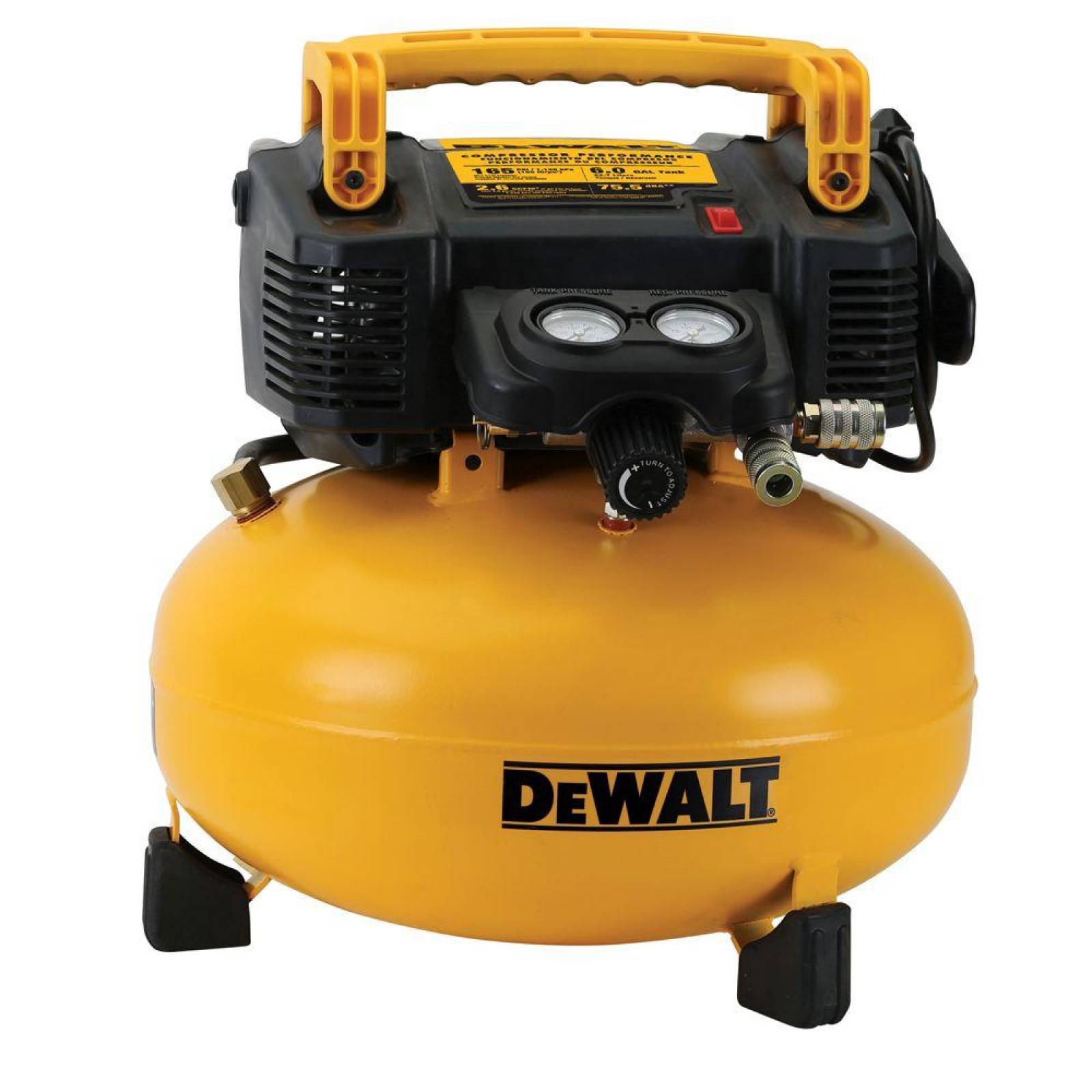 Compresor 6 Galones 165 Psi Pancake Dwfp55126 Dewalt 