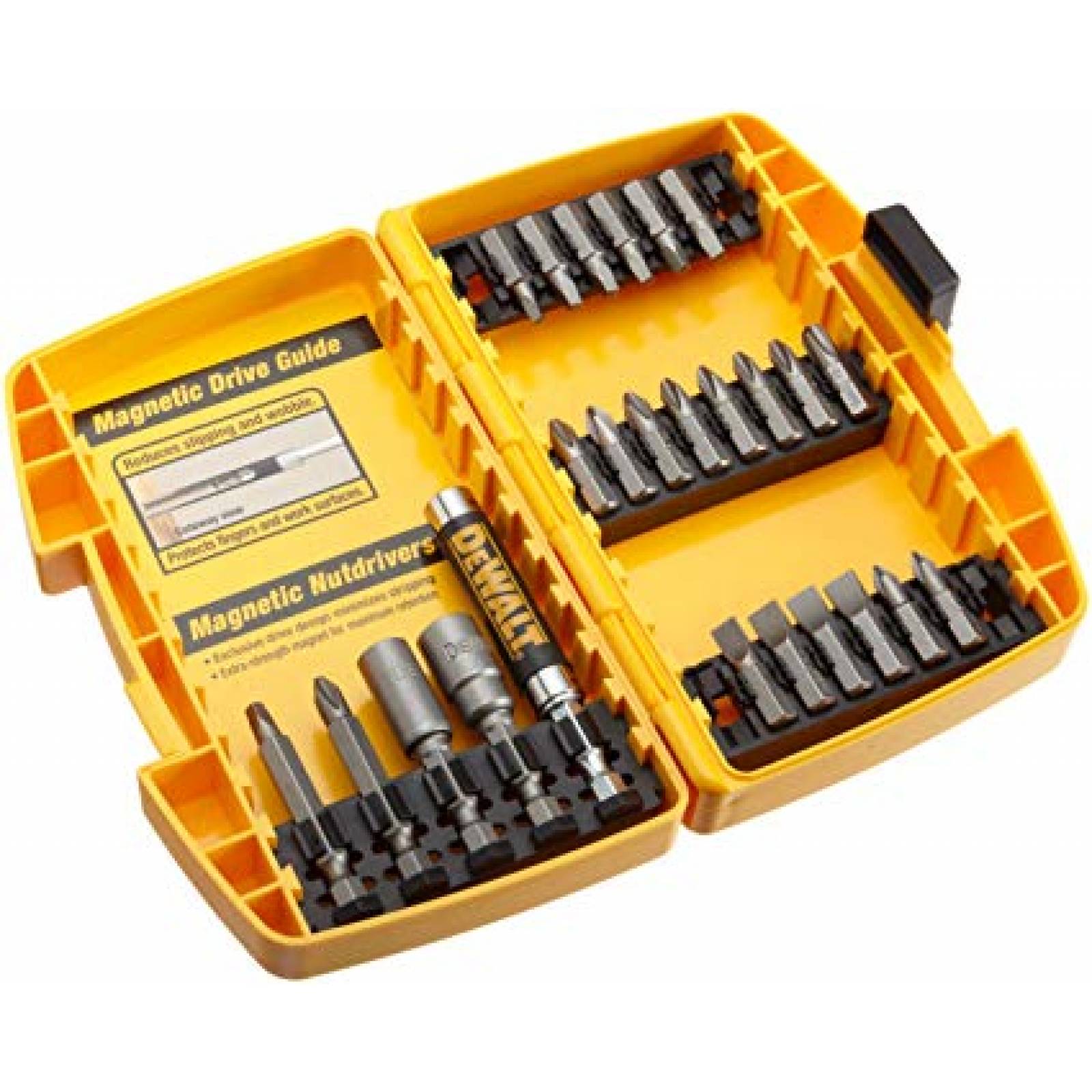 Juego Set 25 Puntas Desarmador Con Estuche Dw2167 Dewalt 