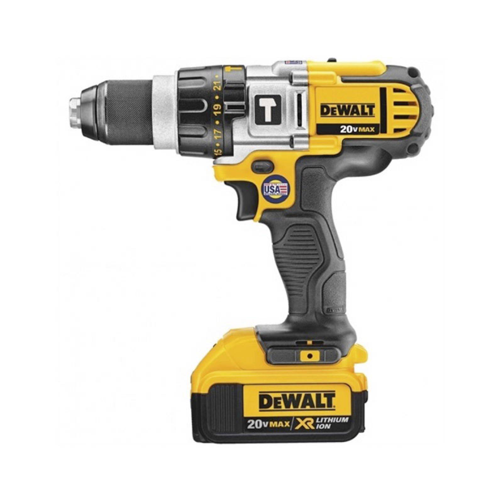 Taladro Rotomartillo Inalambrico 1/2 20v Max Con Estuche Dcd985m2 Dewalt 