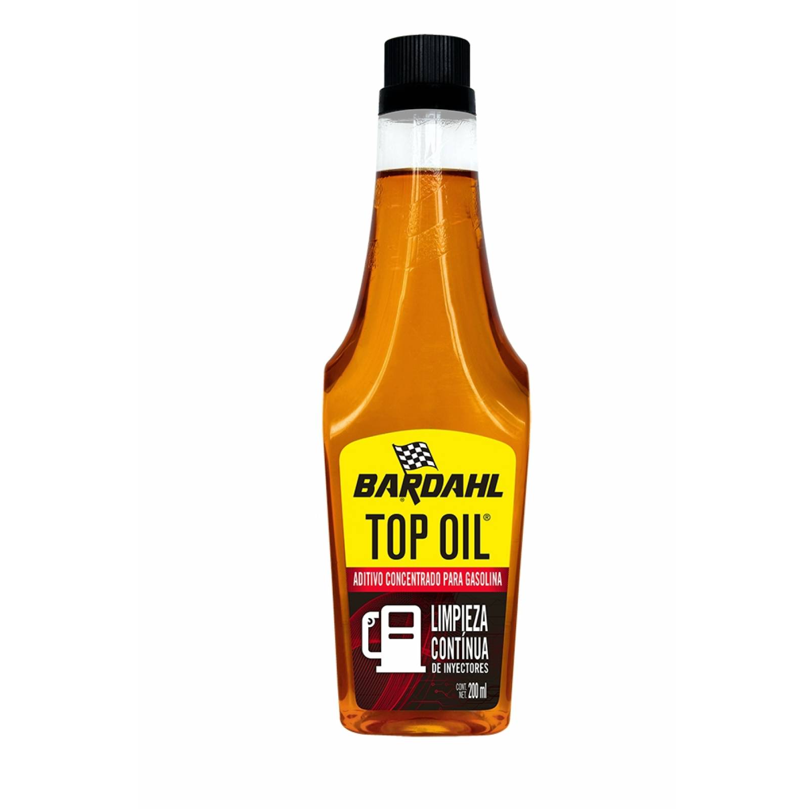 Aditivo Para Gasolina Top Oil Limpieza Contínua 200 Ml 