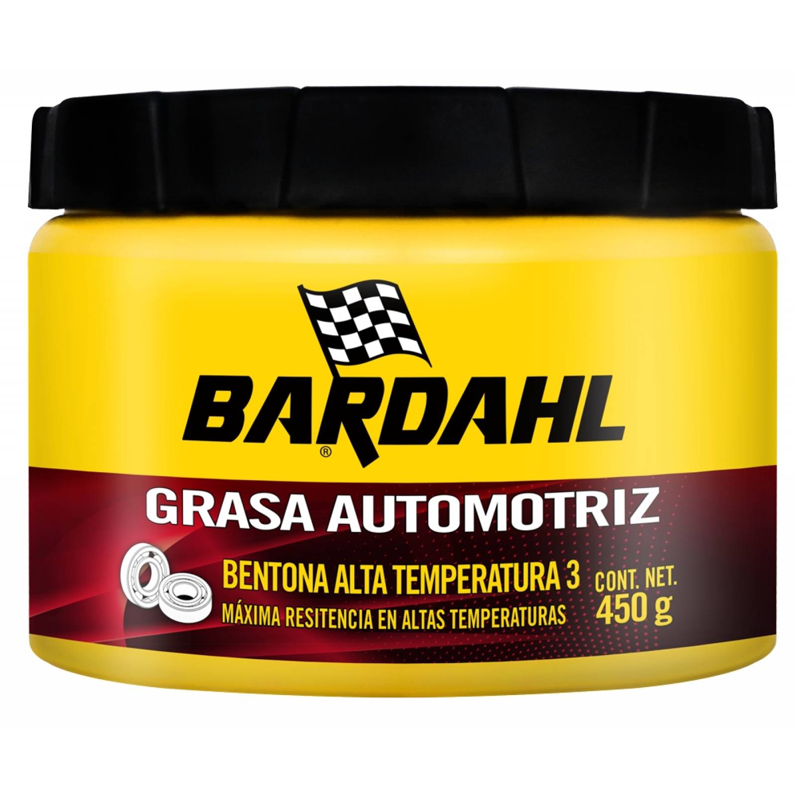 Grasa Lubricante Baleros Alta Temperatura 3 Bentona 250 Gr 
