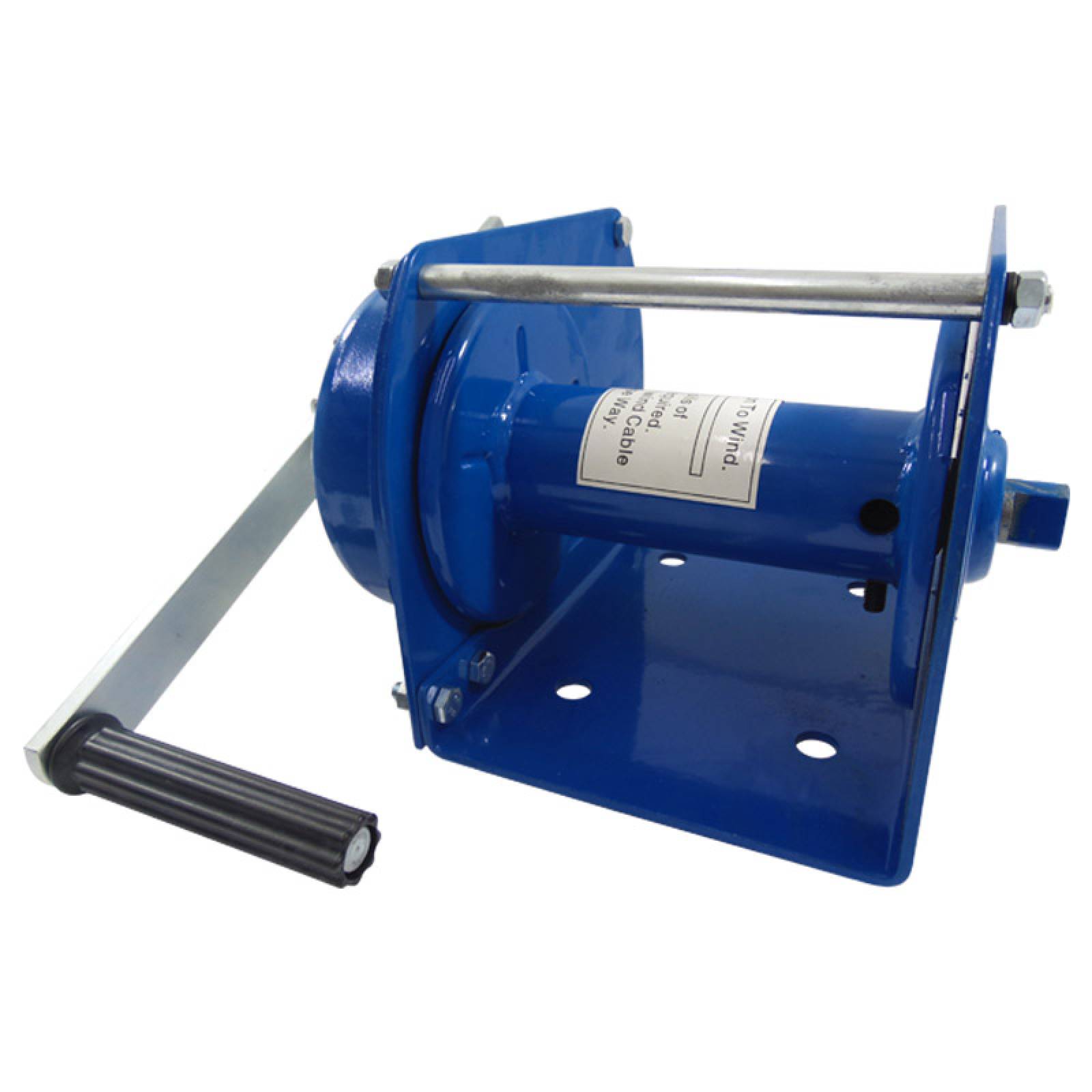 Malacate Winch Uso Rudo de 1 Ton Sin Cable OBI