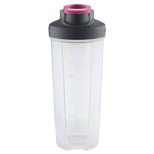 Botella Mezcladora Plastica 828 Ml Con Agitador Rosa Contigo 