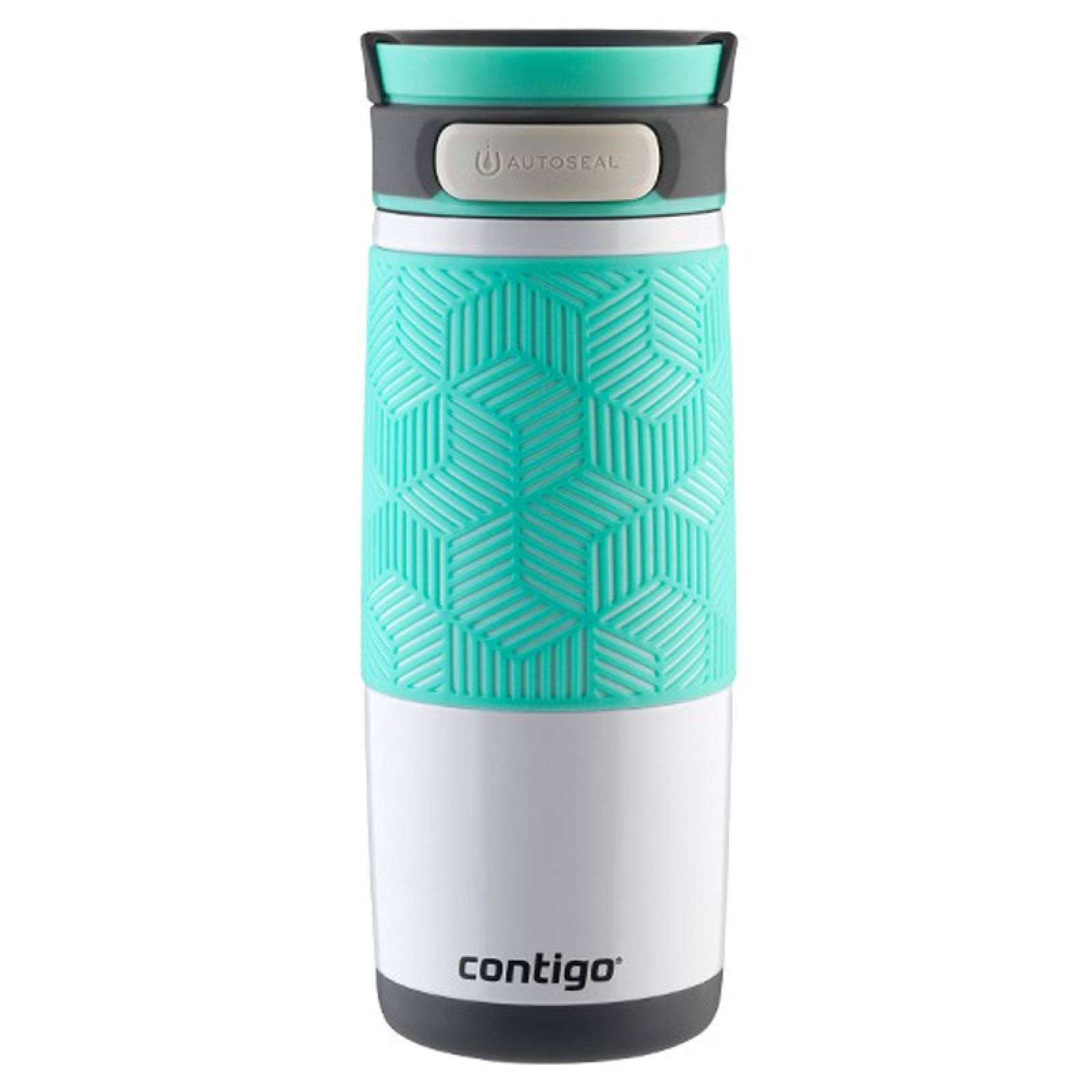 Termo De Viaje Acero Inox Autoseal Transit 473 Ml Contigo Azul