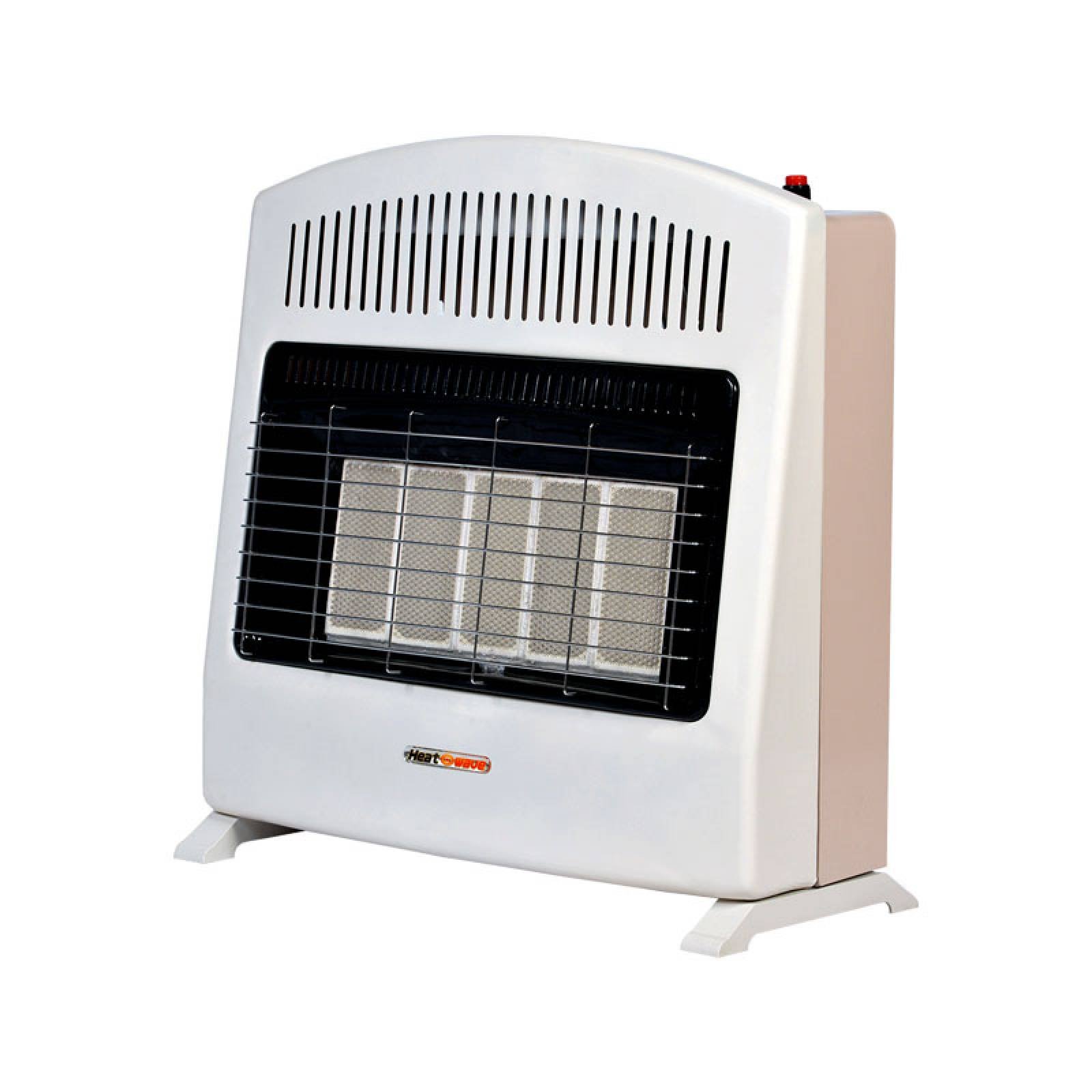 Calefactor Calentador de Pared Infrarojo 5 Radiantes Gas LP Turbo HG5W-T Heat Wave 