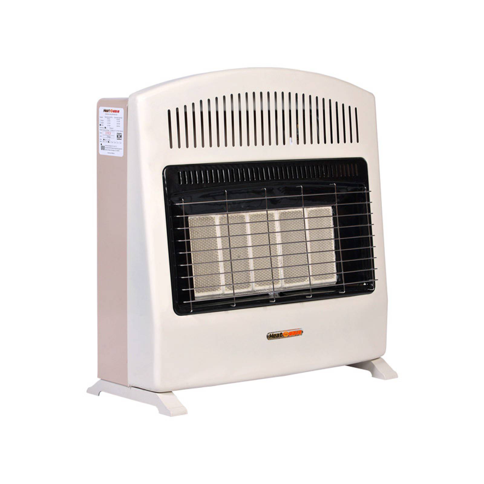 Calefactor Calentador de Pared Infrarojo 5 Radiantes Gas Natural HG5W-NAT Heat Wave 
