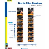 Tira de pilas alcalinas Duracell® AA, 6 piezas - Urrea México