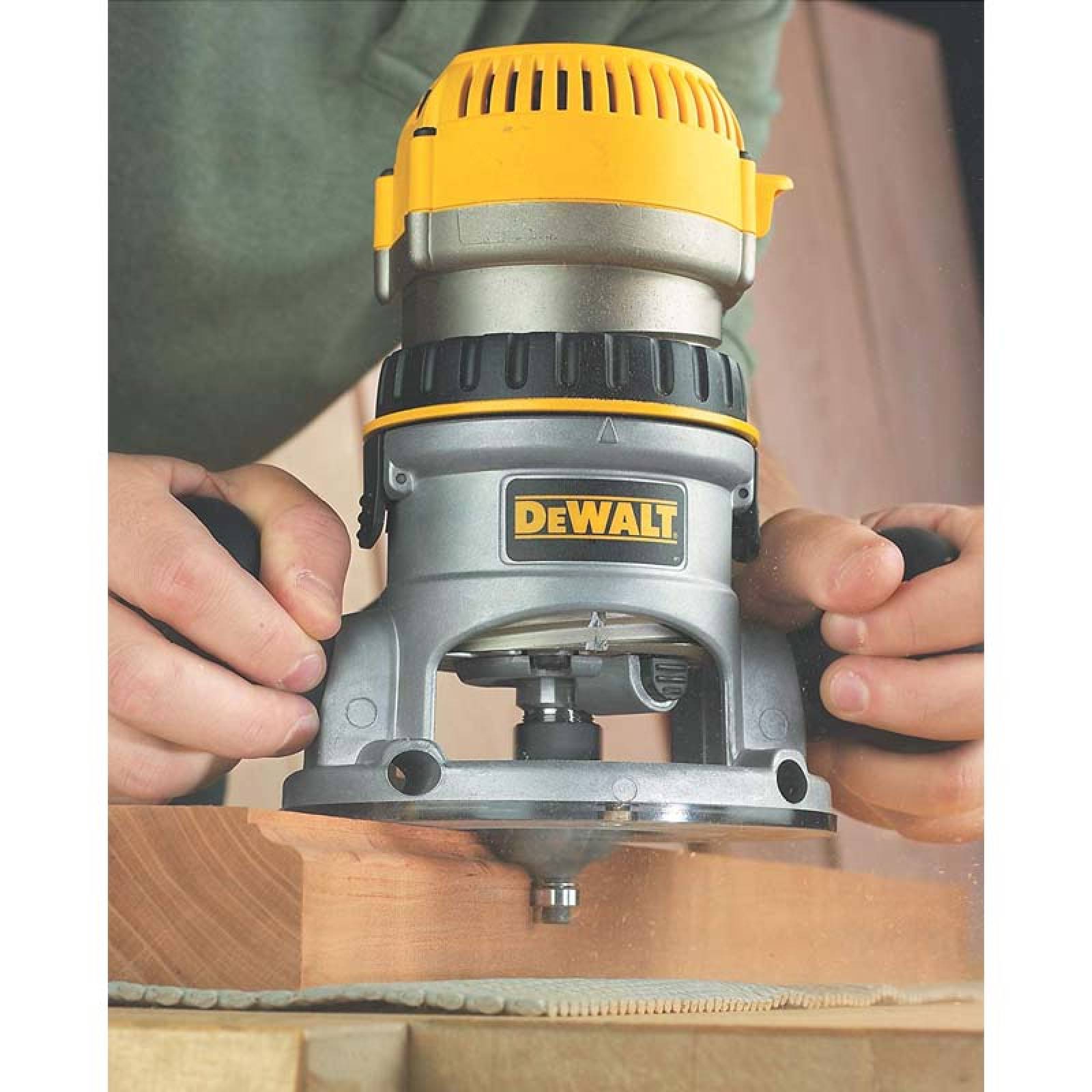 Router Rebajadora De 1/4 De 2 1/4 Hp Dw618 Dewalt 