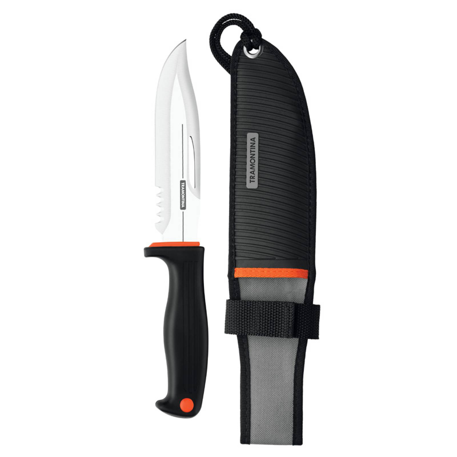 Cuchillo Deportivo Sport 6" Con Funda de Nylon Tramontina