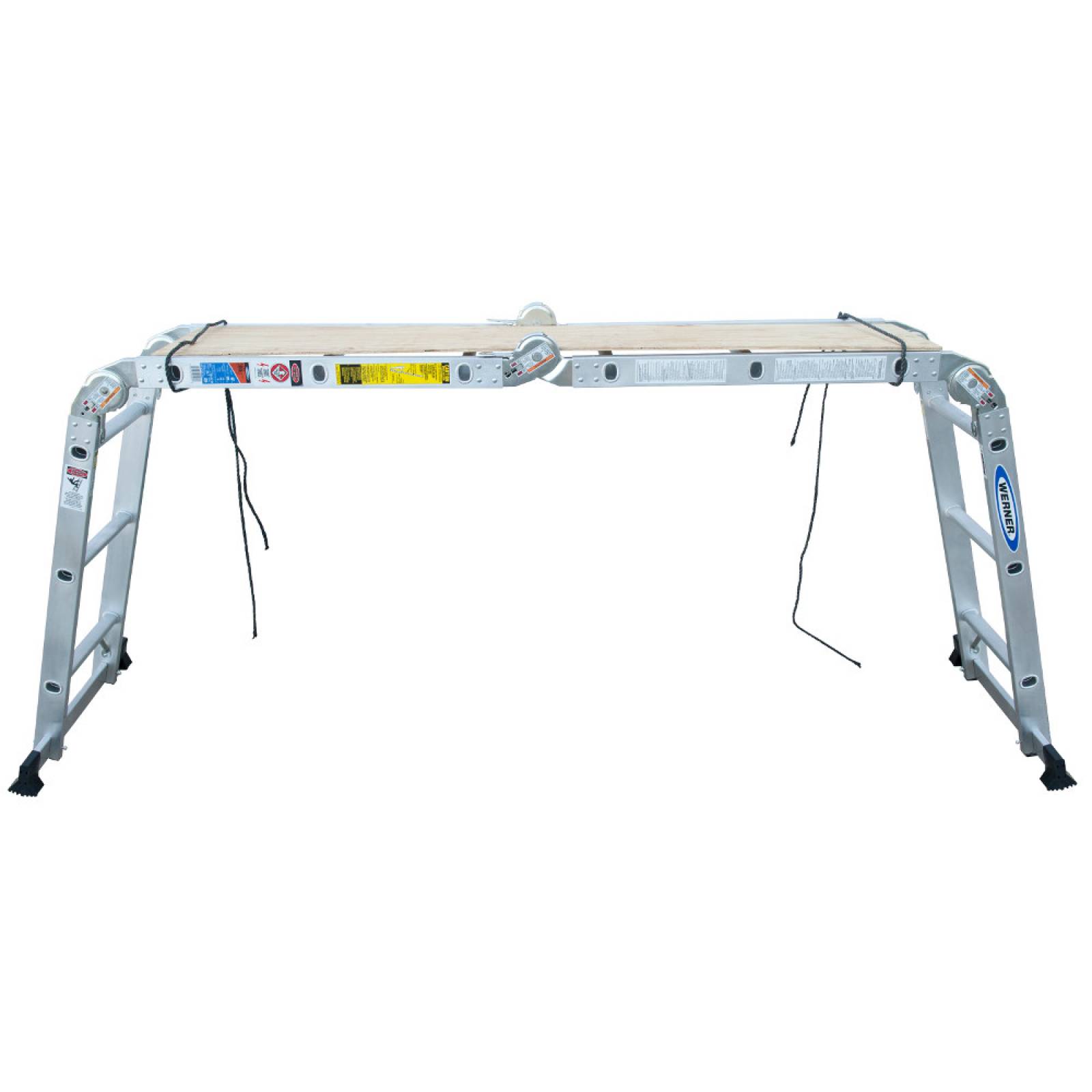 Escalera Multiposiciones 12 Peldaños 18 Posiciones Werner 