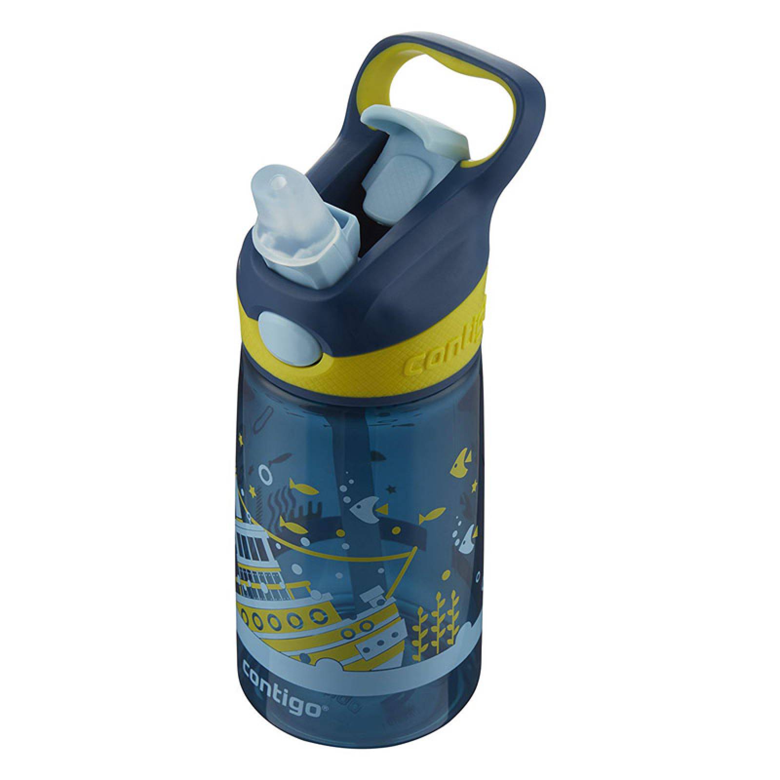 Botella Para Niños 14 Oz Autospout Barco Hundido Contigo