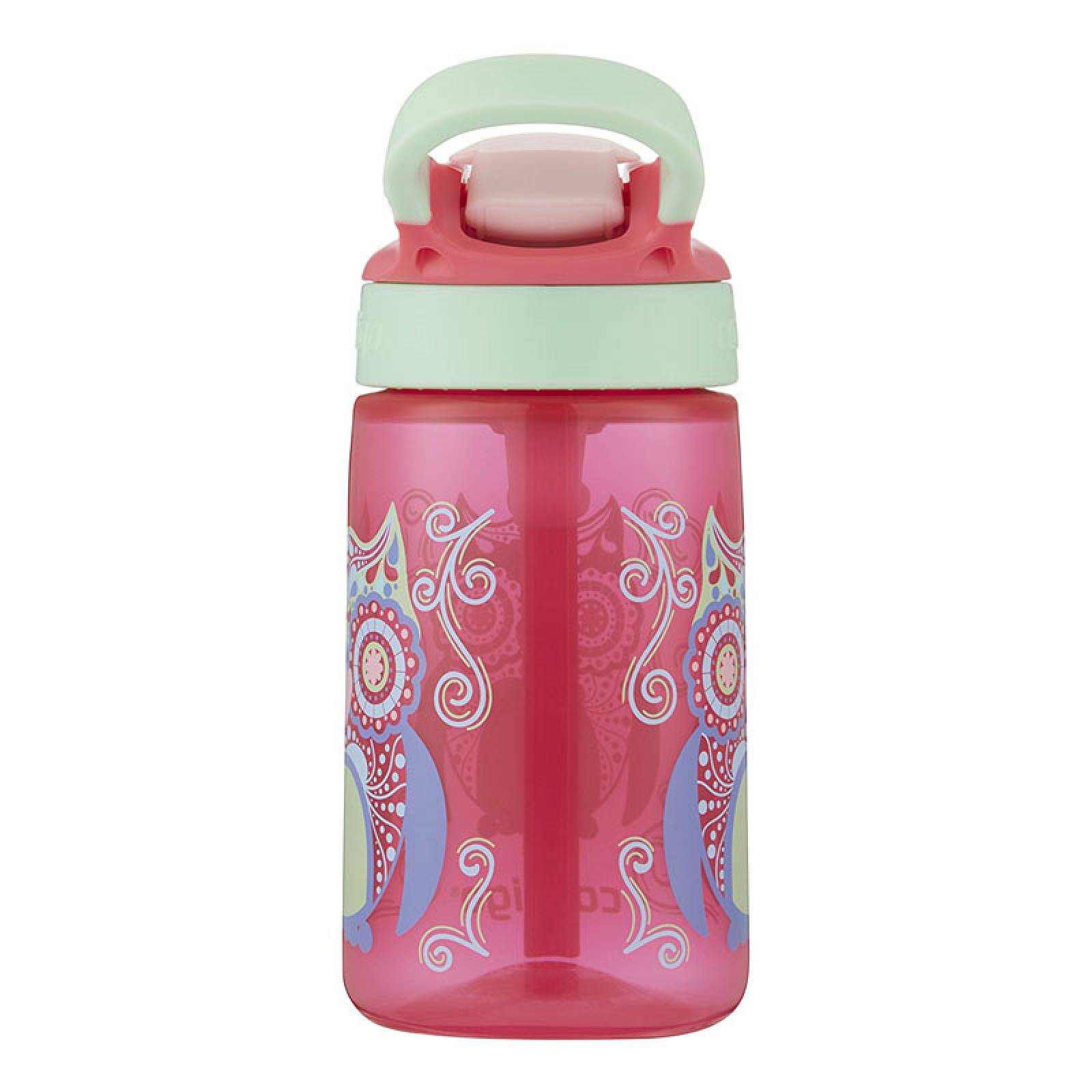 Botella Para Niños 14Oz Autoseal Gizmo Buho Rosa Contigo