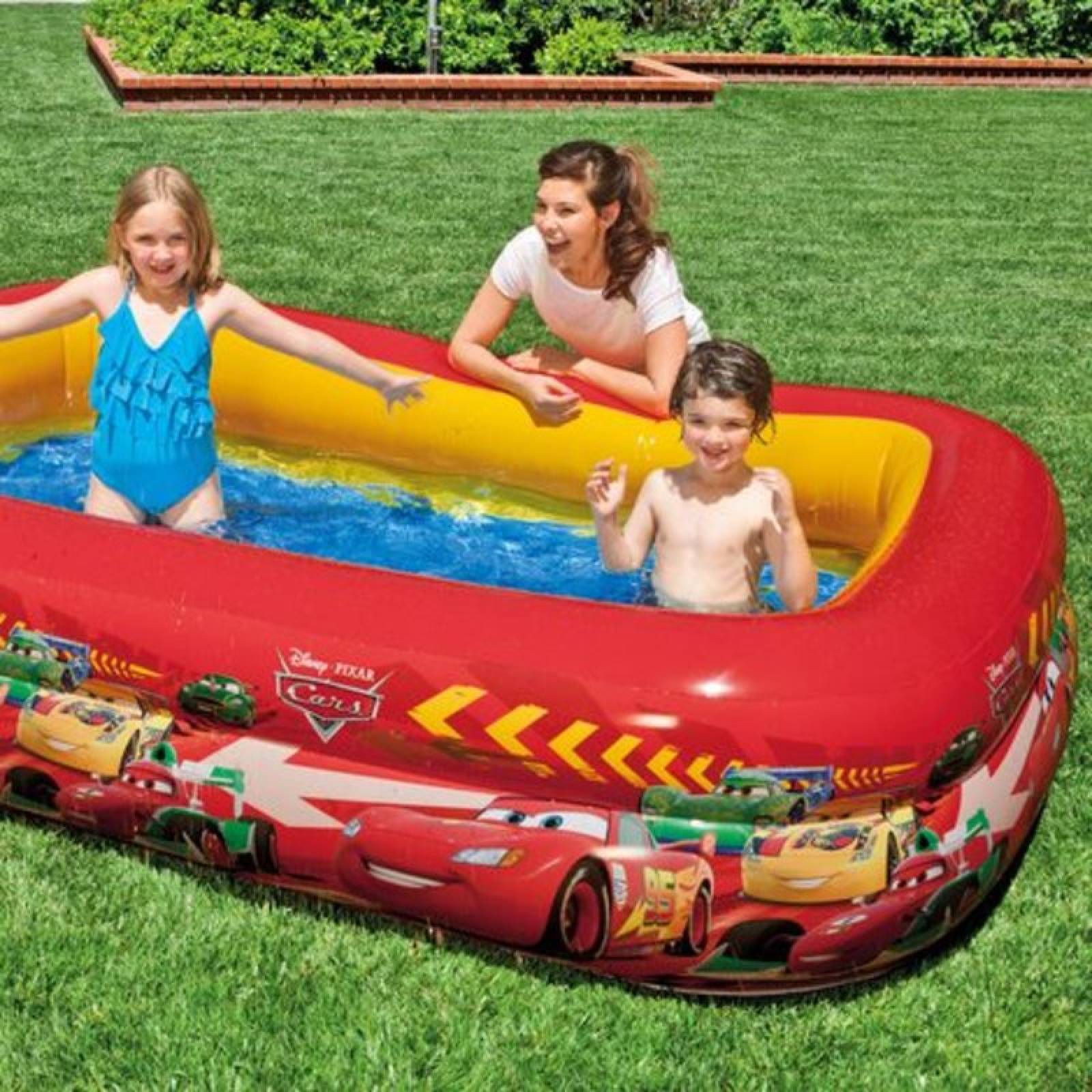 Alberca Inflable Cars 262x175x56 cm 57478 INTEX