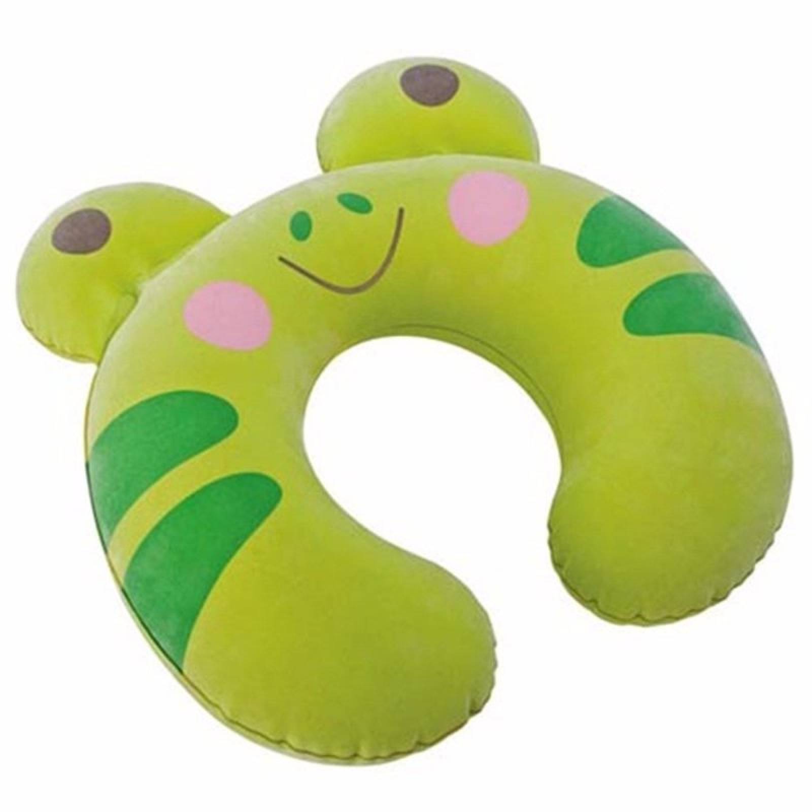 Almohada Inflable Infantil De Viaje Rana 68678 Intex