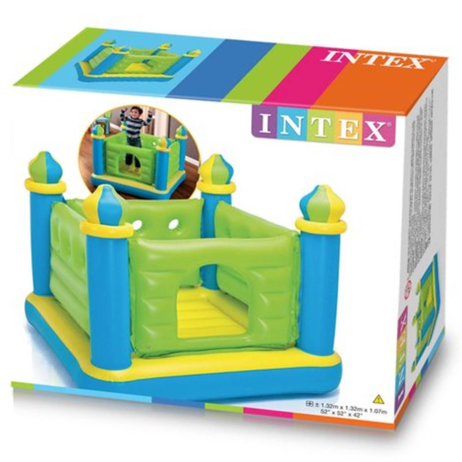 Brincolin Castillo Inflable Jump-O-Lene Verde 48257Np Intex