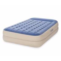 Colchón Inflable Alto Queen Con Bomba 152 X203X46 Cm Intex