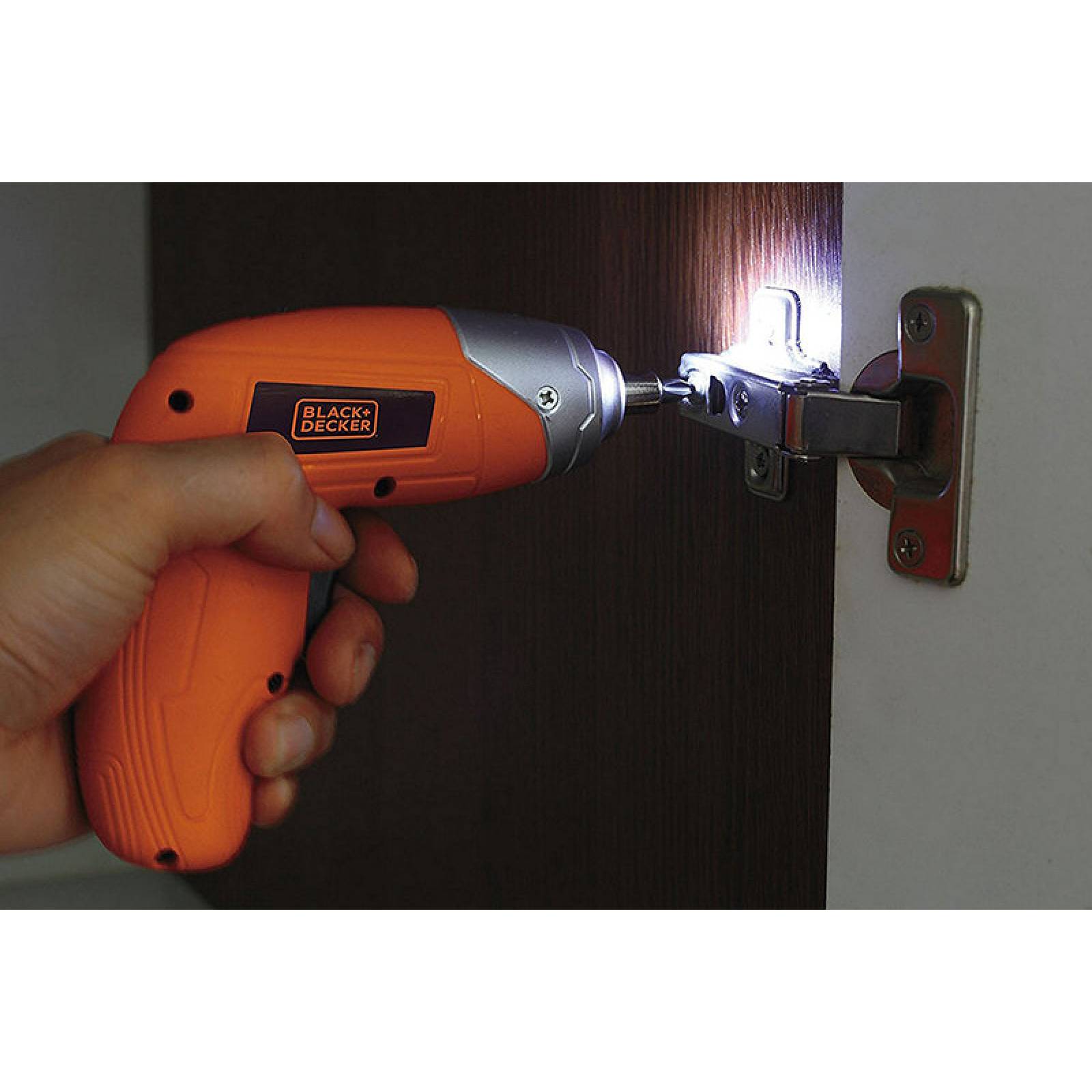 Taladro Atornillador Inalambrico Recargable Con Puntas B&d 