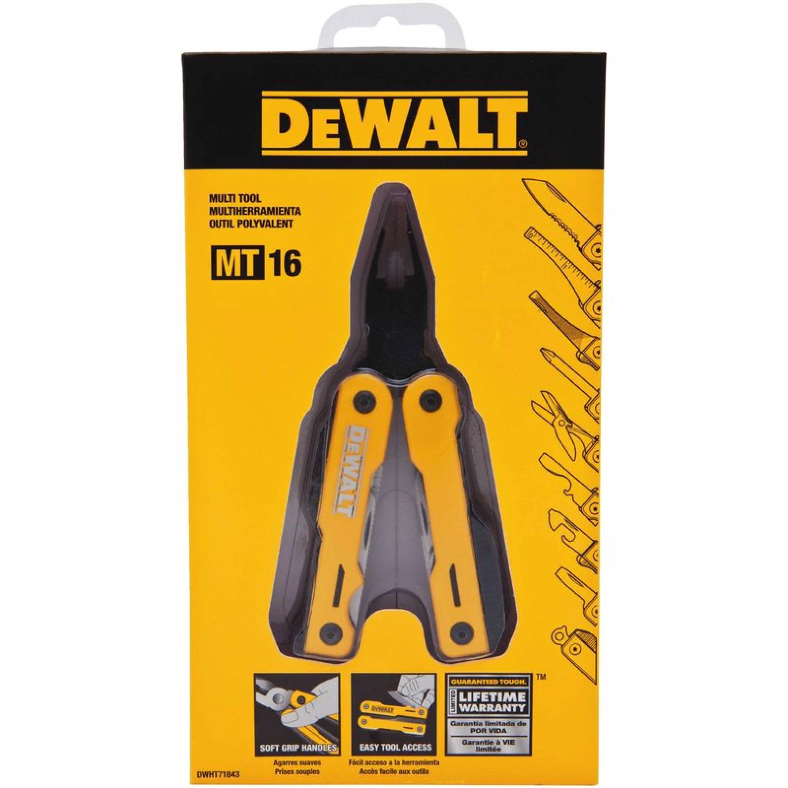 Navaja Multi Herramienta 16 en 1 DWHT71843 DeWalt