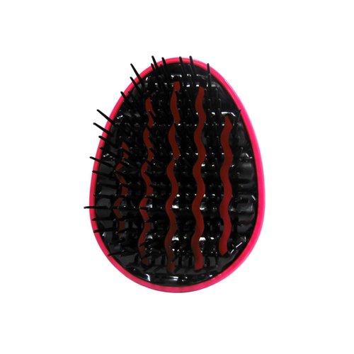 Cepillo para Desenredar Cabello Tipo Huevo Azul y Rosa Color Brush