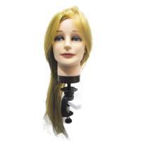 Maniqui Con Cabello Sintetico Extra Largo Rubio Giro Lobo