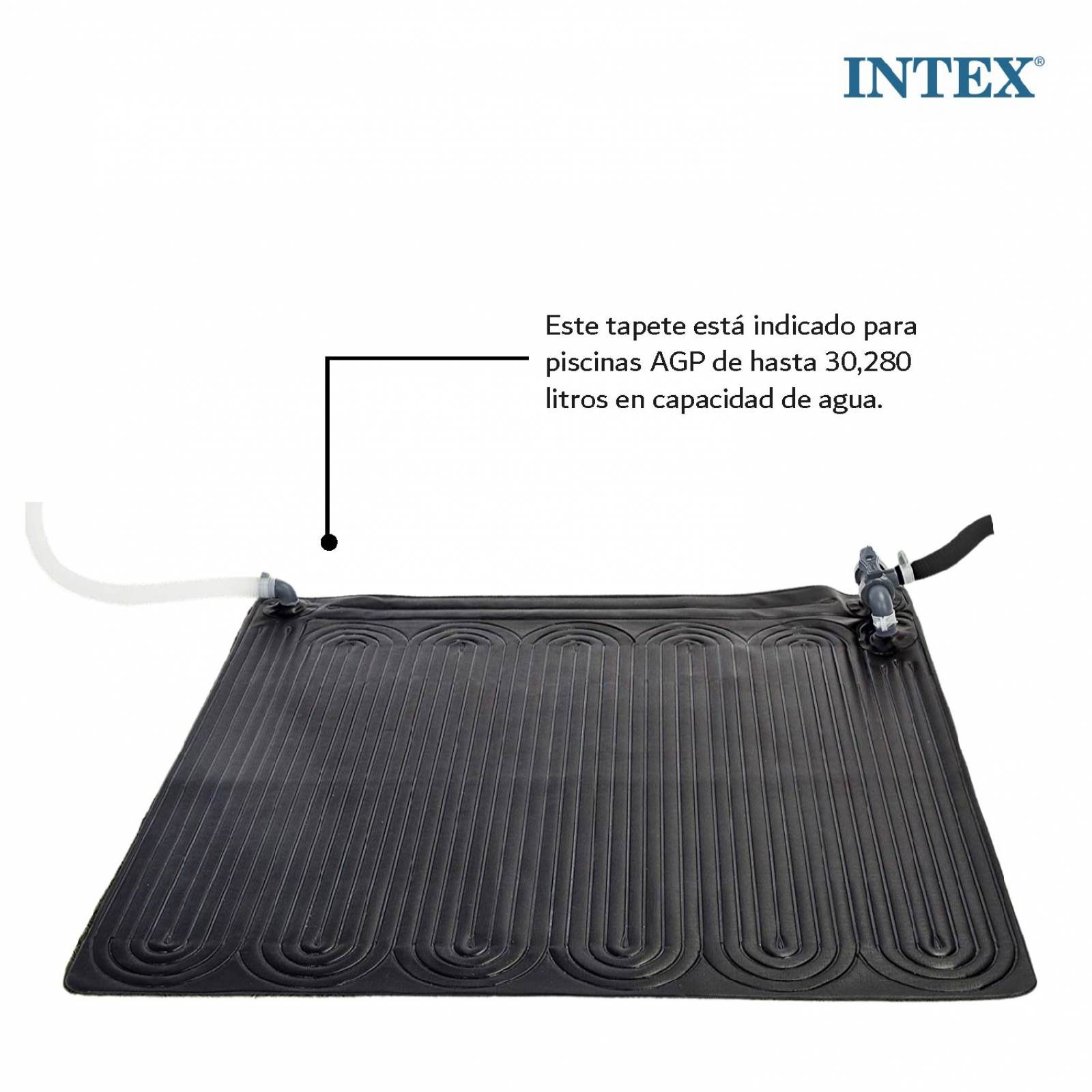 Tapete Calentador Solar 120 Cm Albercas Estructurales Intex 
