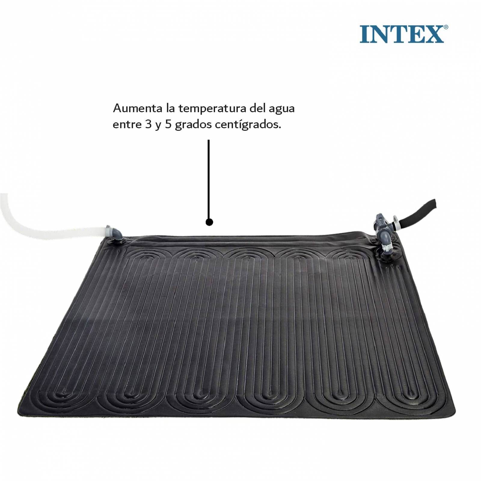 Tapete Calentador Solar 120 Cm Albercas Estructurales Intex 