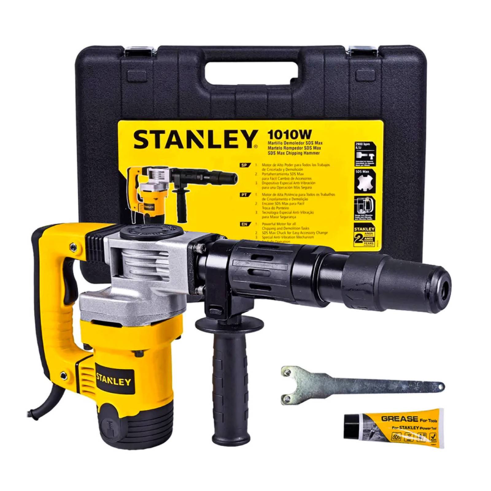 Martillo Demoledor Taladro Cicelador 2 Modos Sds Max Stanley