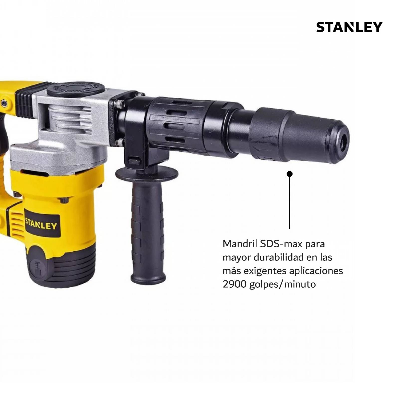 Martillo Demoledor Taladro Cicelador 2 Modos Sds Max Stanley