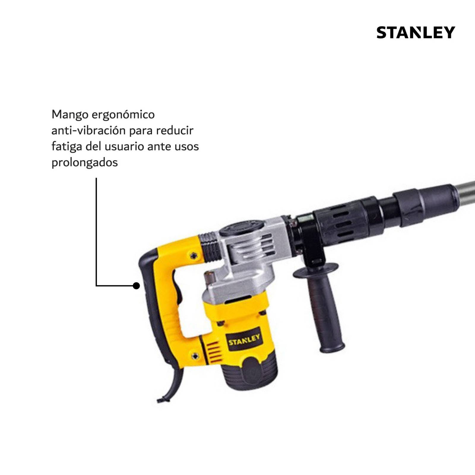 Martillo Demoledor Taladro Cicelador 2 Modos Sds Max Stanley