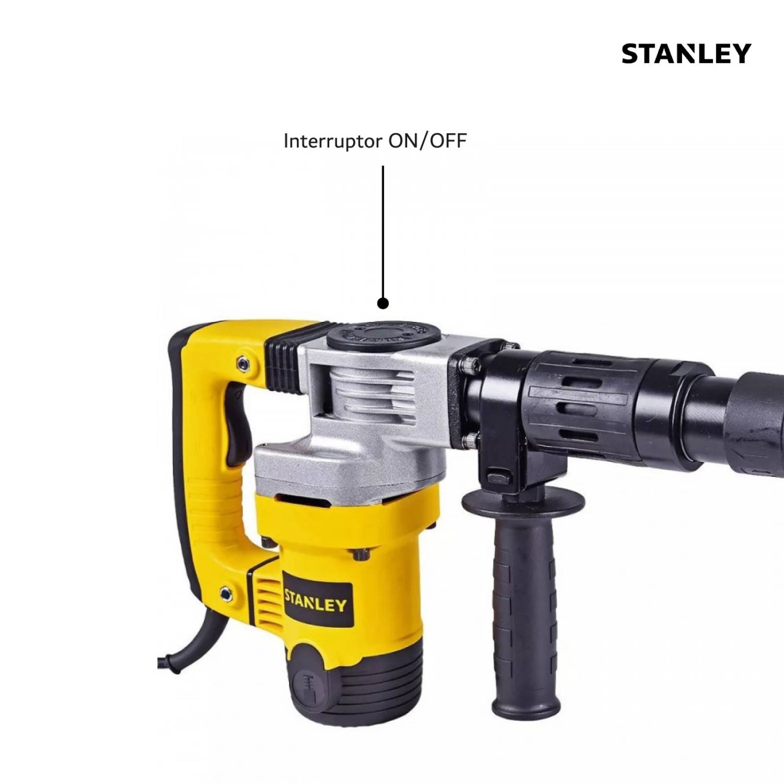 Martillo Demoledor Taladro Cicelador 2 Modos Sds Max Stanley