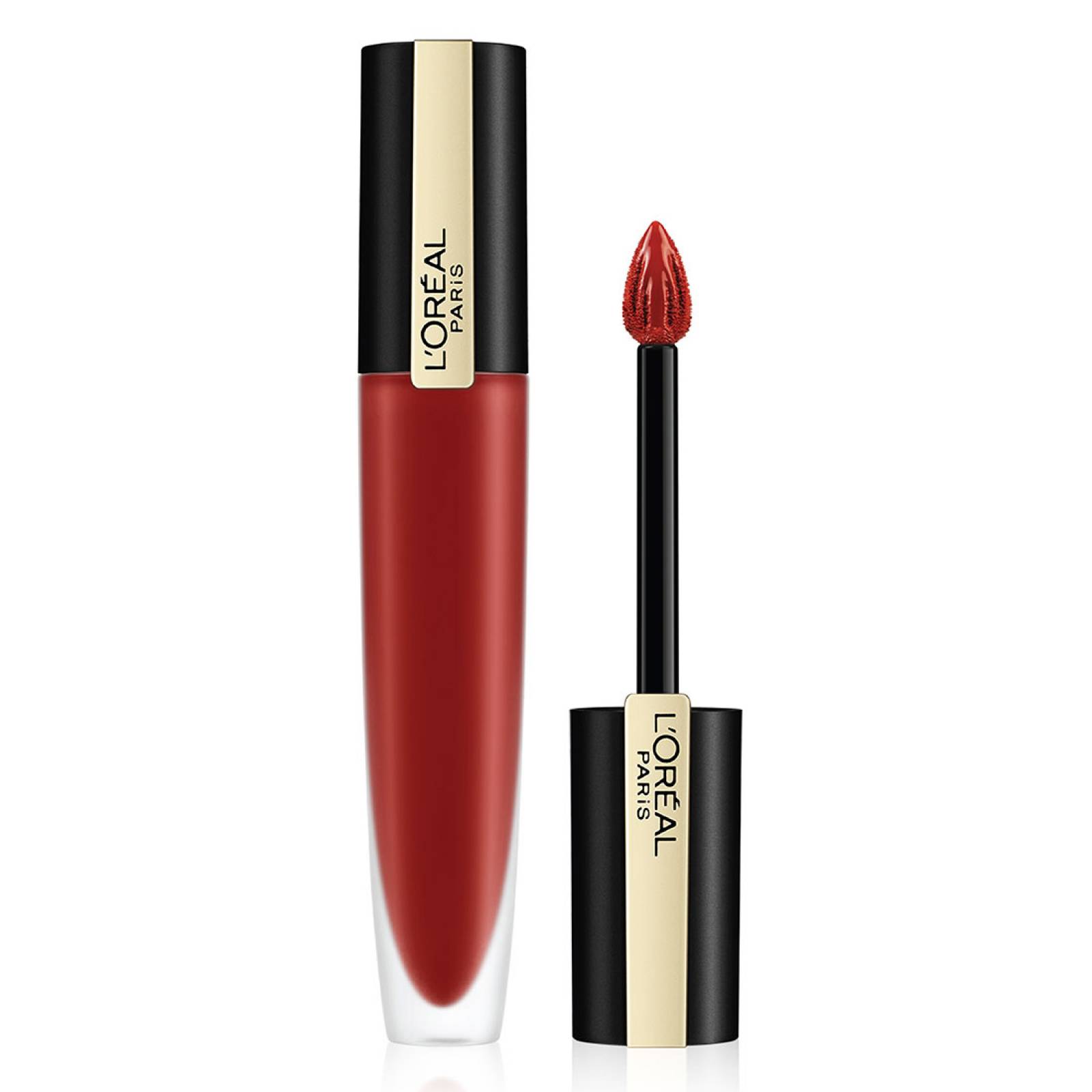 Labiales Mate Líquido Rouge Signatur L’Oréal ParisRosa Chic