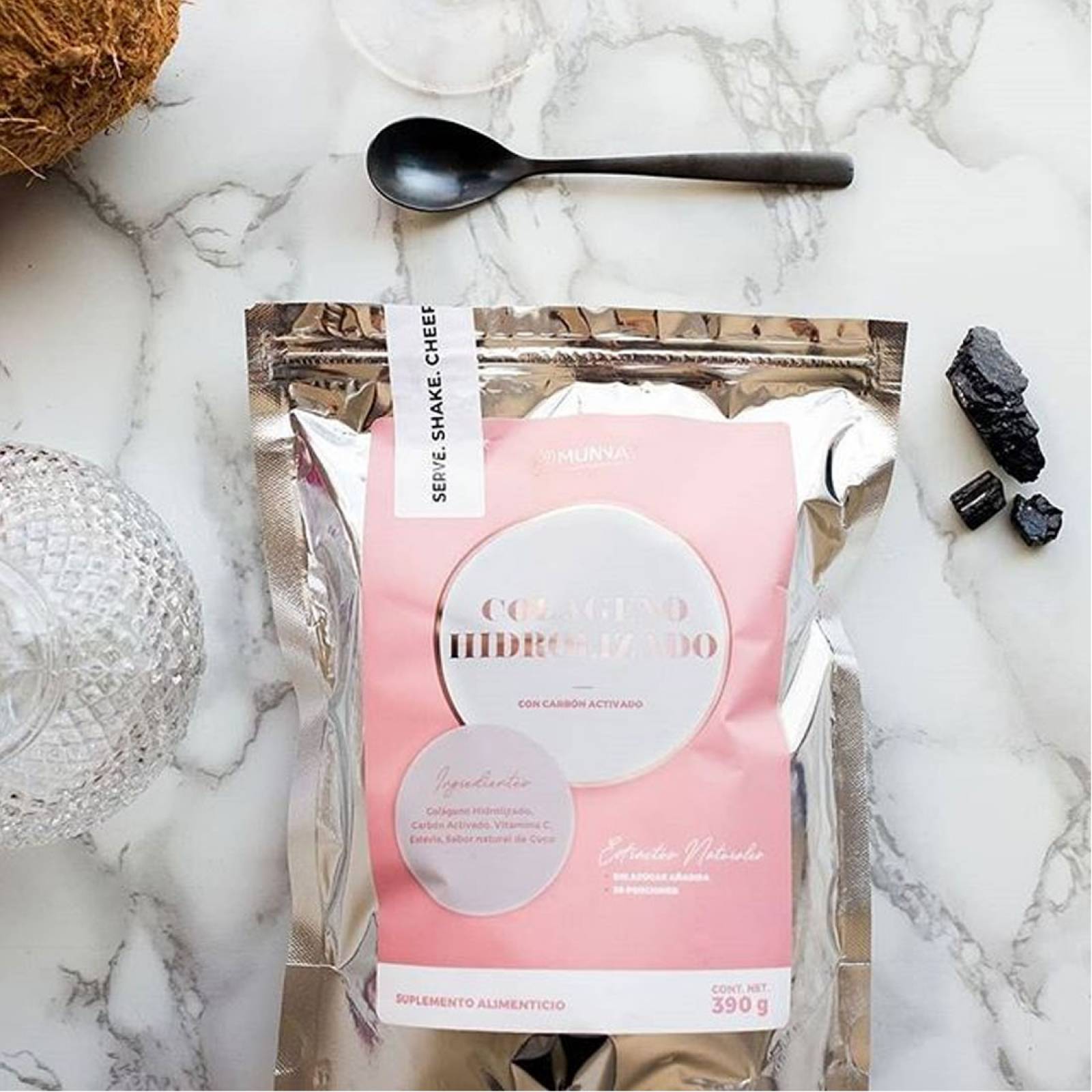 Suplemento Colágeno Hidrolizado Polvo Coco 390 g