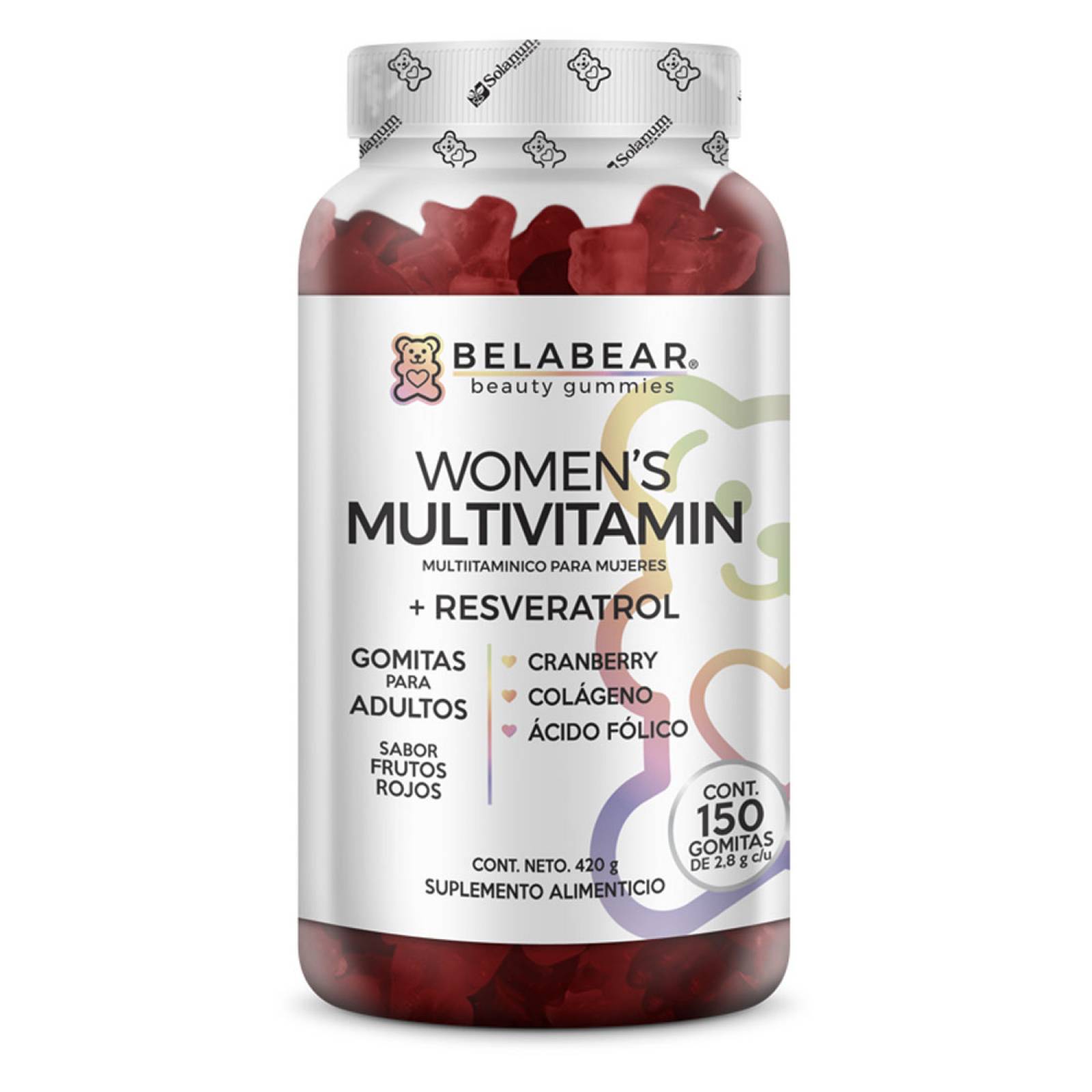 Suplemento Multivitamínico 150 Gomitas Mujer