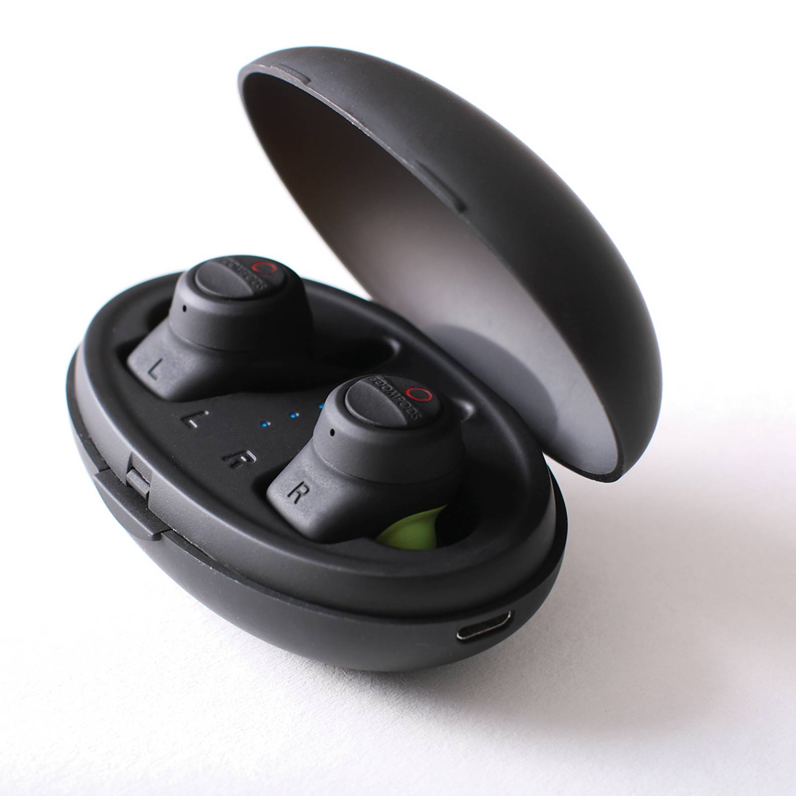 Audífonos Bluetooth True Wireless Negro Boombuds Sport