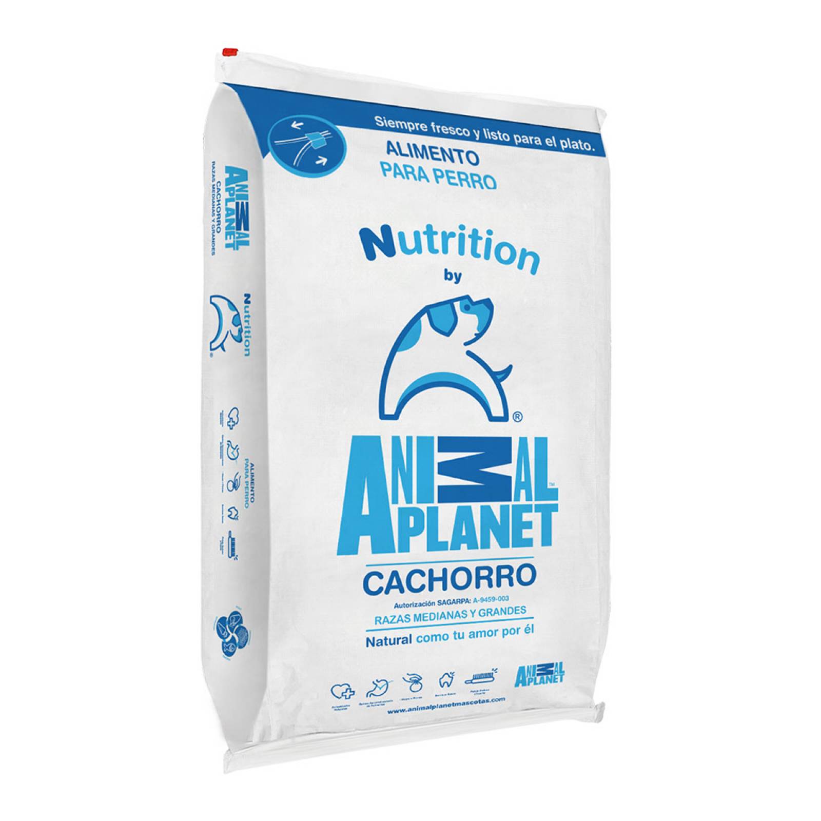 Croquetas para Perro Cachorro Raza Grande 20Kg Animal Planet