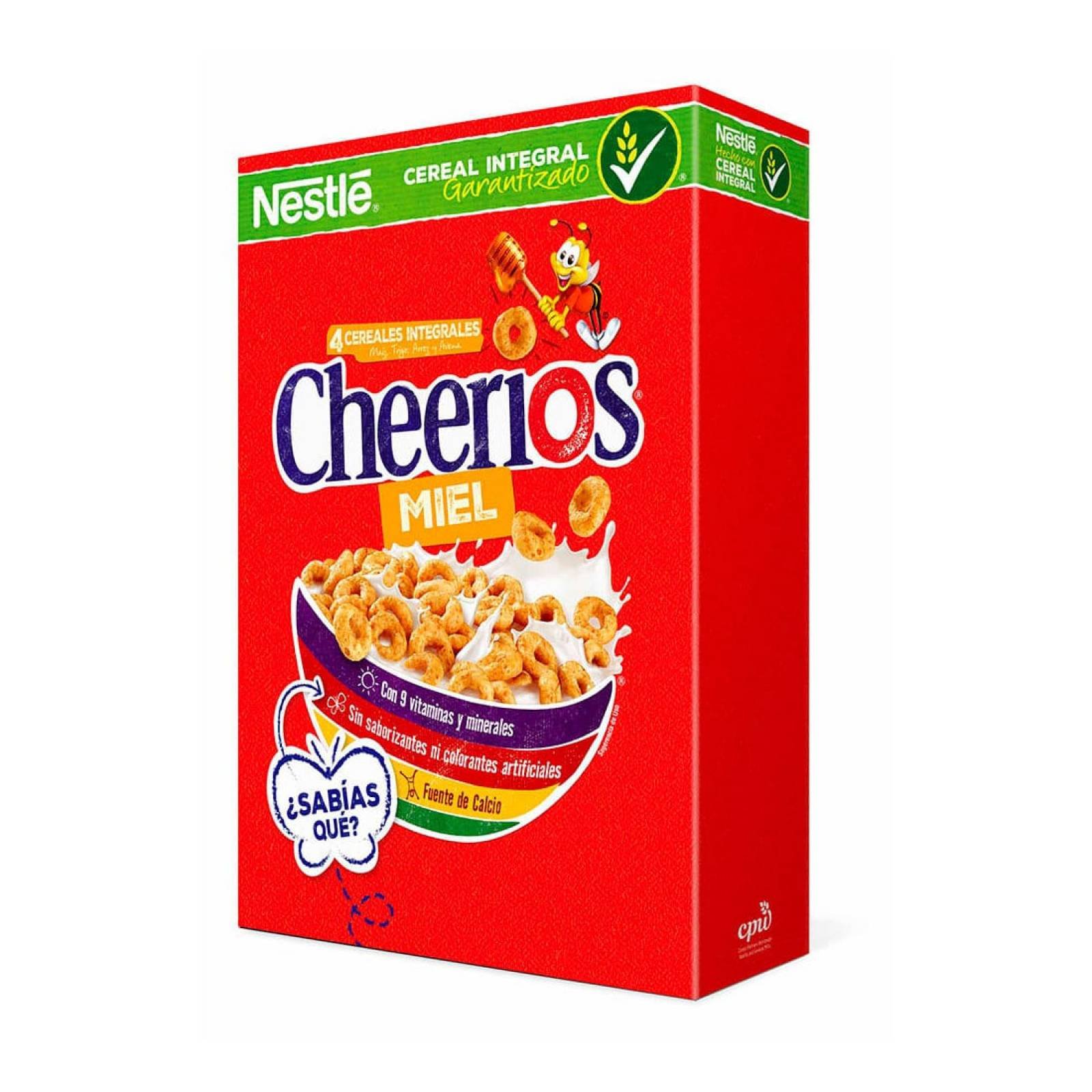 Cereal Cheerios Aros Miel 4 Cereales 480g Nestlé