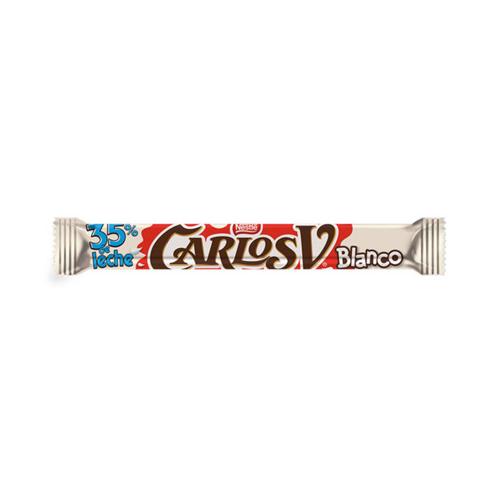 Chocolate Carlos V Blanco Bolsa 20 Sticks 8 G Nestlé