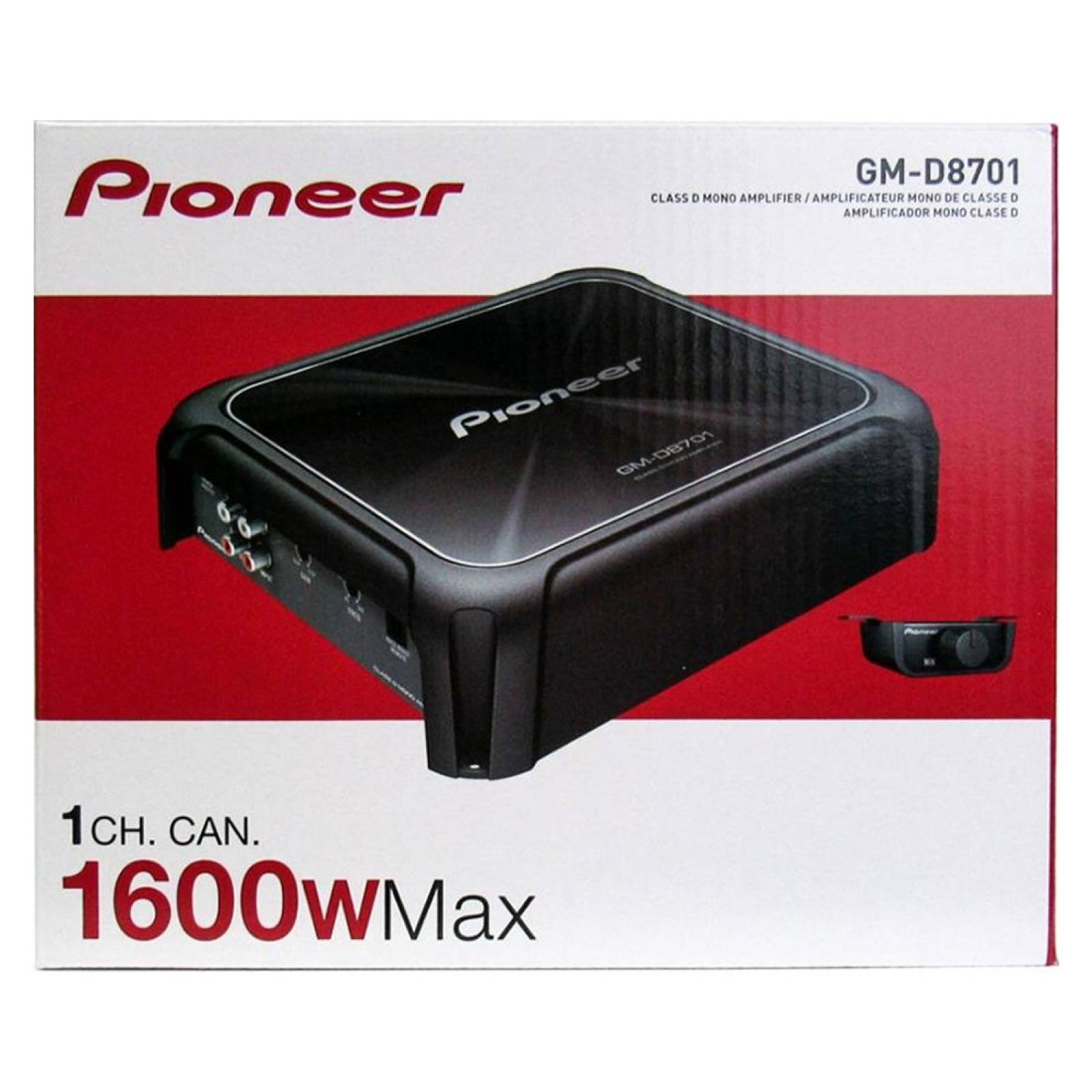Amplificador Mono GM-D8701 1600w Clase D Pioneer