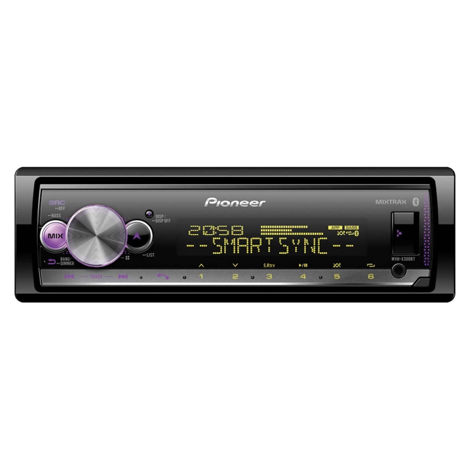 Auto Estéreo Multimedia Bluetooth MVH-X300BT Pioneer